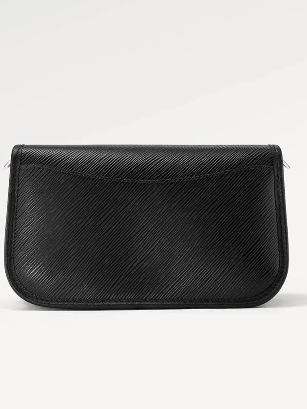 24 Years Women s Bush Leather Mini Bag Cross Black 59386