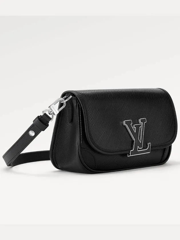 24 Years Women s Bush Leather Mini Bag Cross Black 59386
