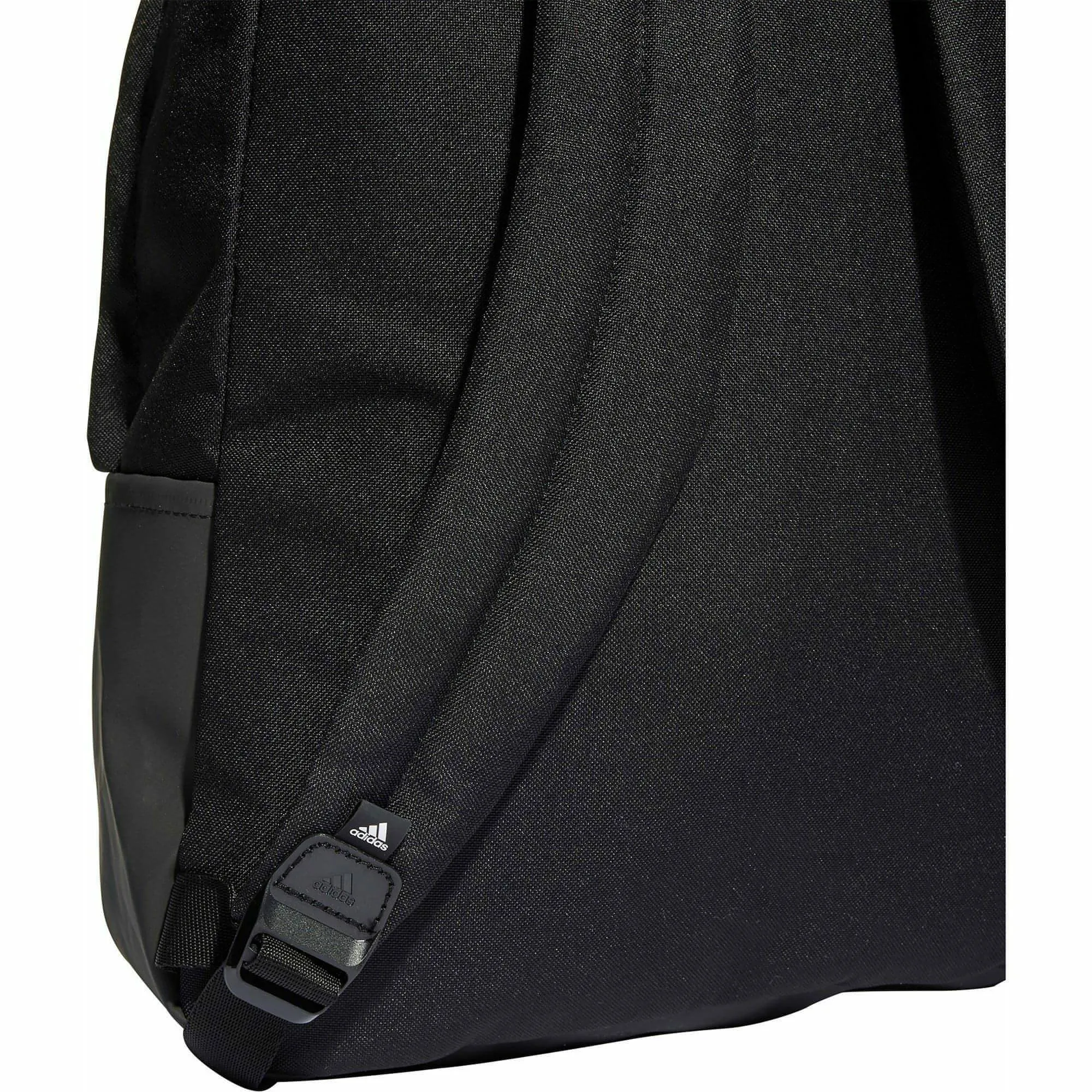 adidas Classic Badge of Sport 3 Stripes Backpack - Black