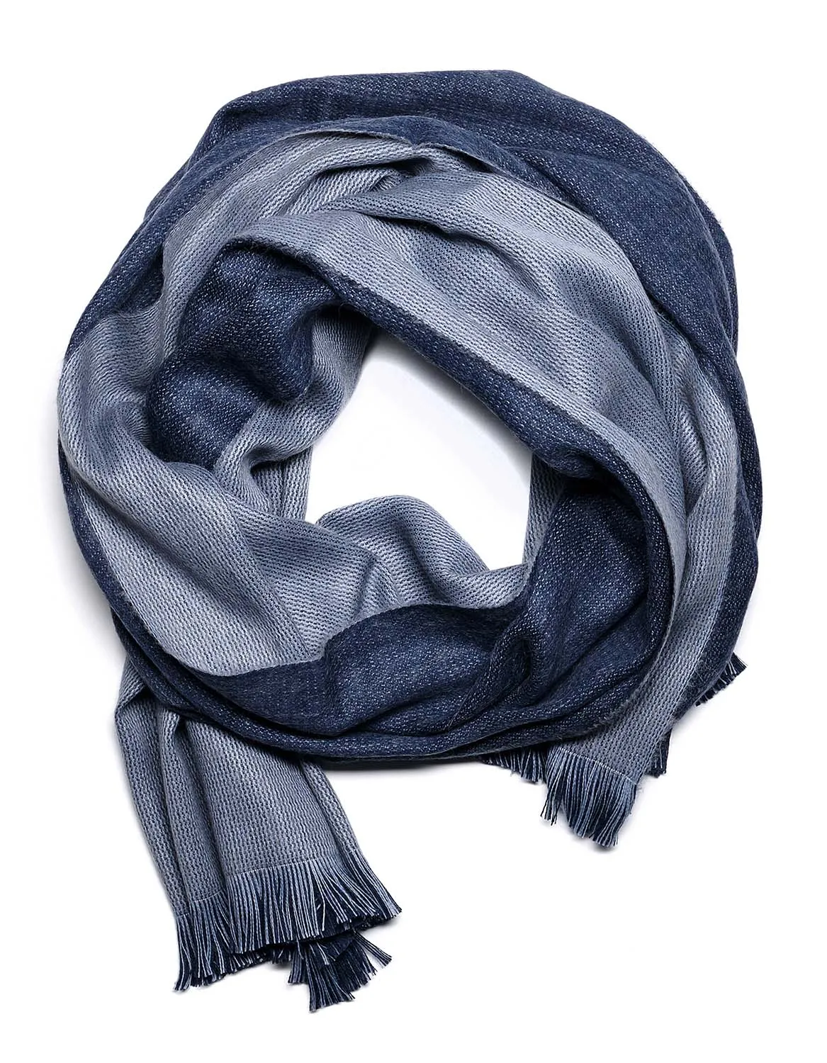 Alpaca Wrap Reversible  - Royal