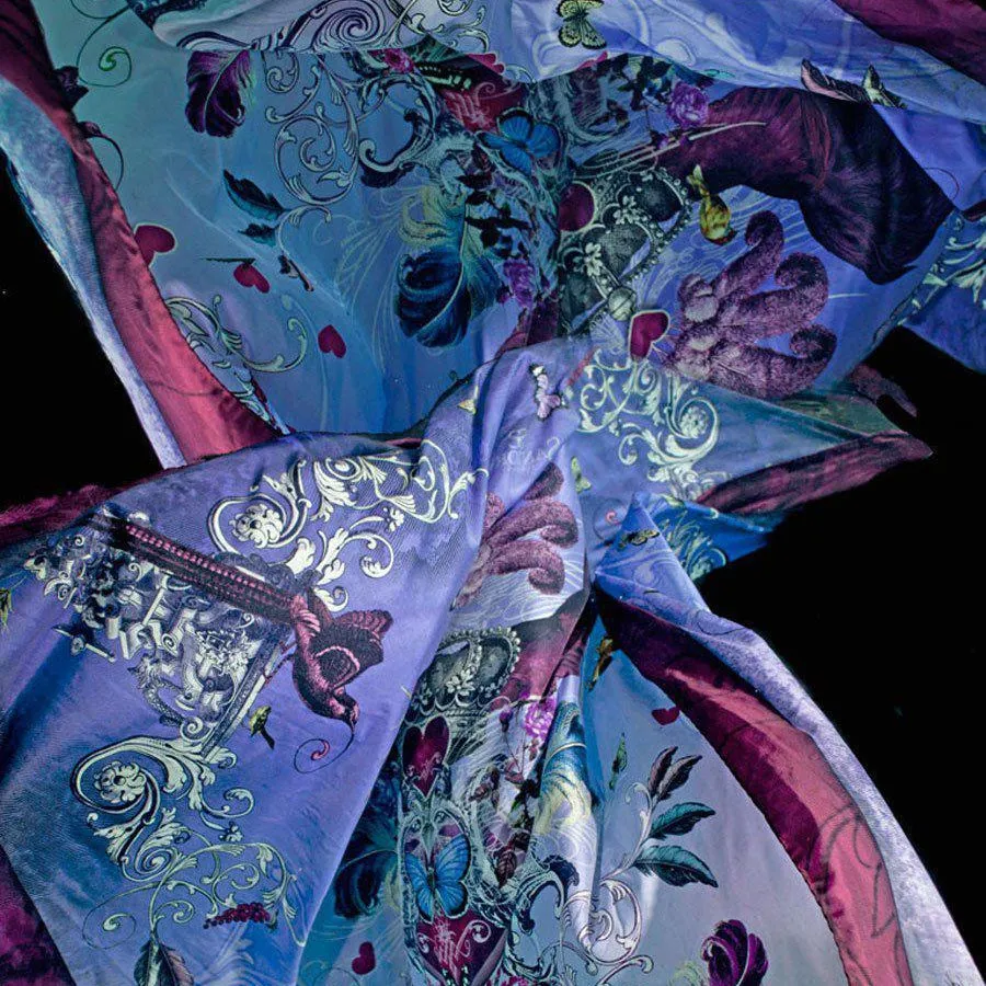 Amor Vinctus Omnia Silk Scarf - Santorus