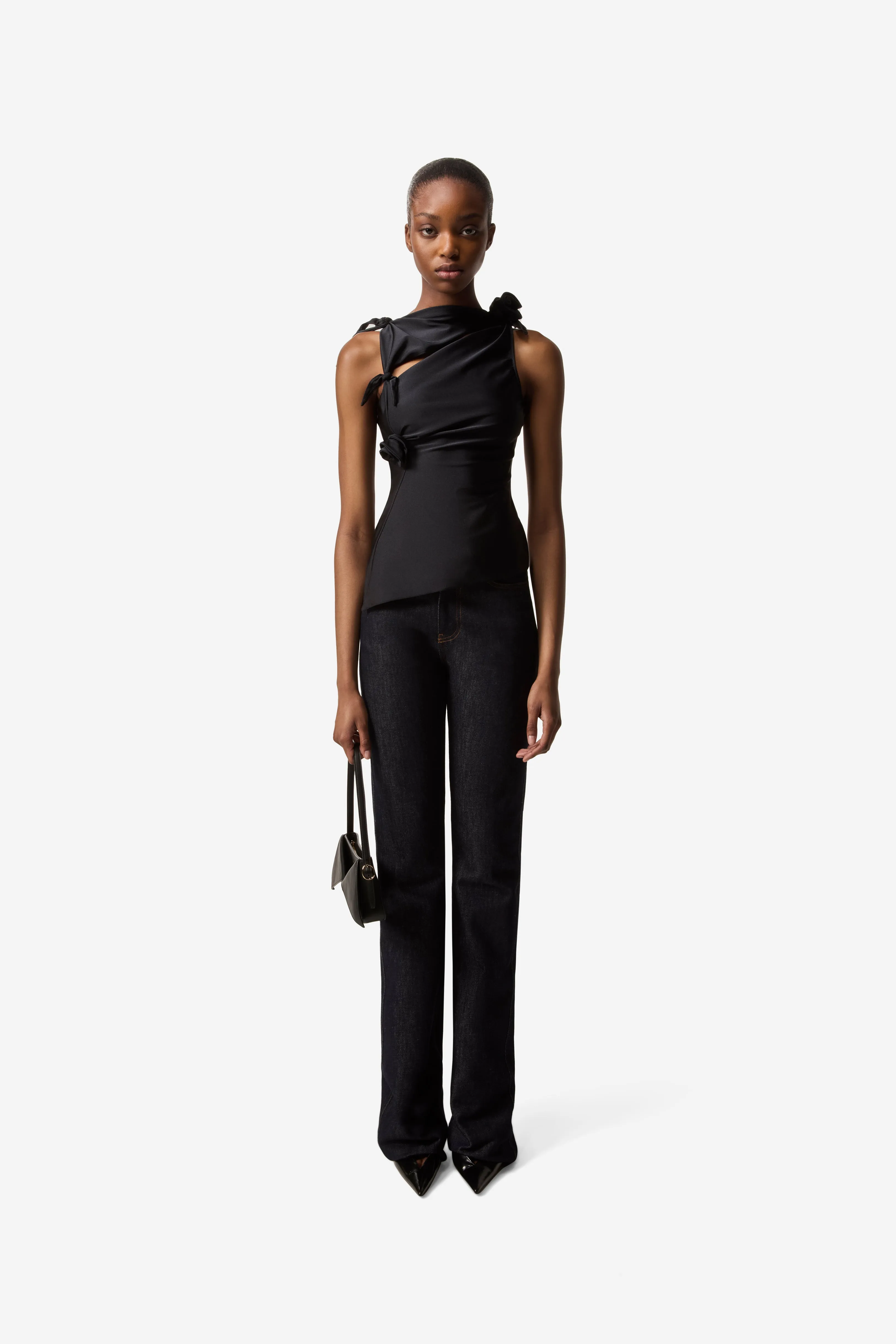 Asymmetric Flower Top