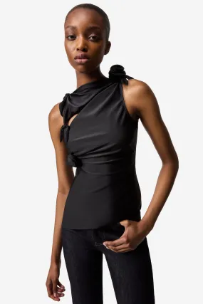 Asymmetric Flower Top