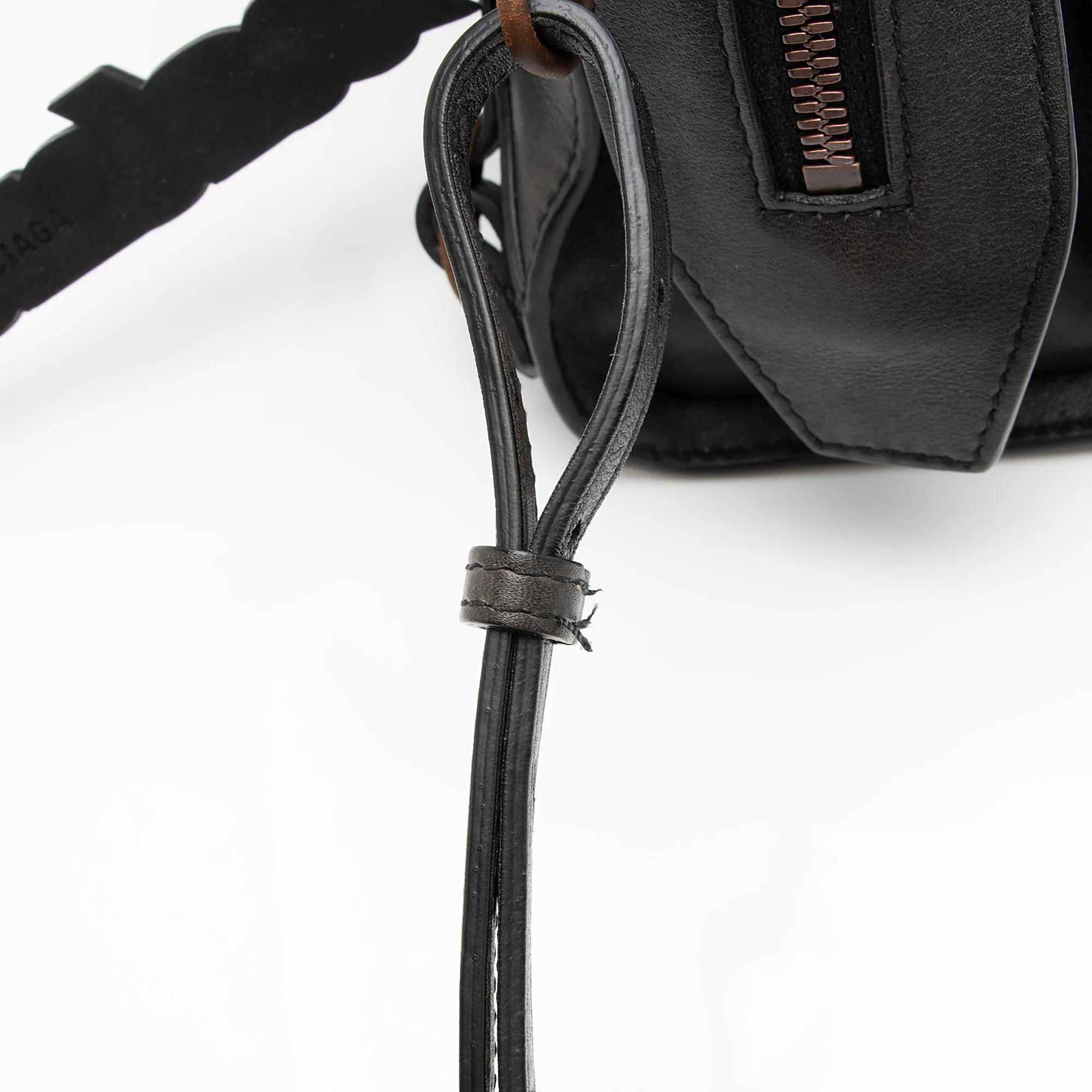 Balenciaga Calfskin Neo Classic Rust Hardware City Mini Satchel (SHF-A4mdtV)