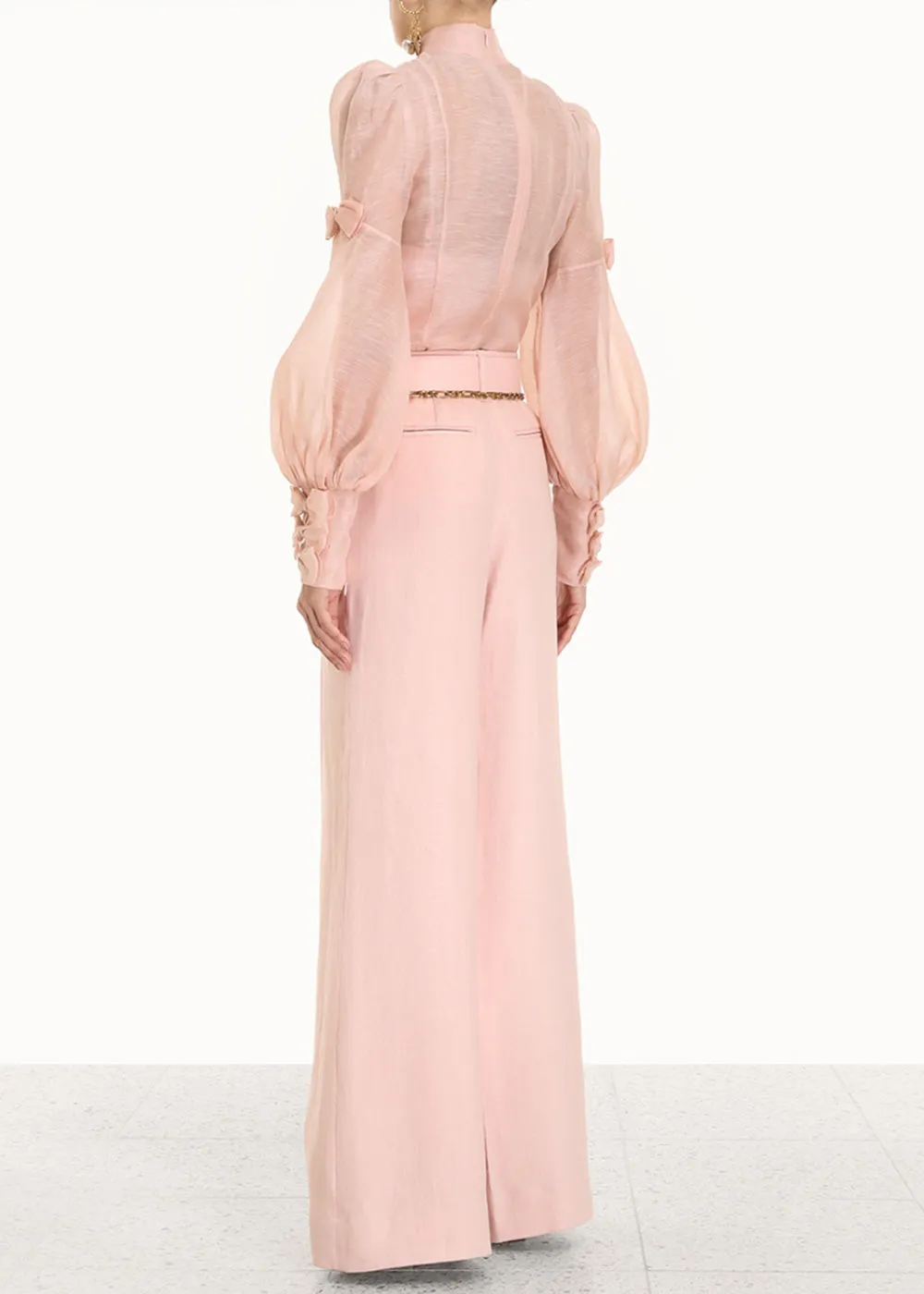 Ballet Postcard Wide-Leg Pants