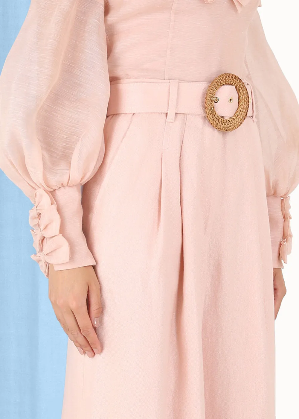 Ballet Postcard Wide-Leg Pants