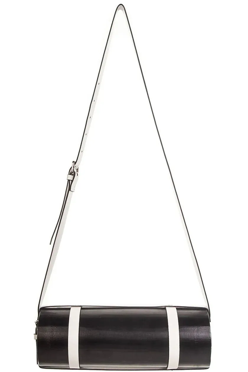 Bamboo Barrel Shoulder Bag