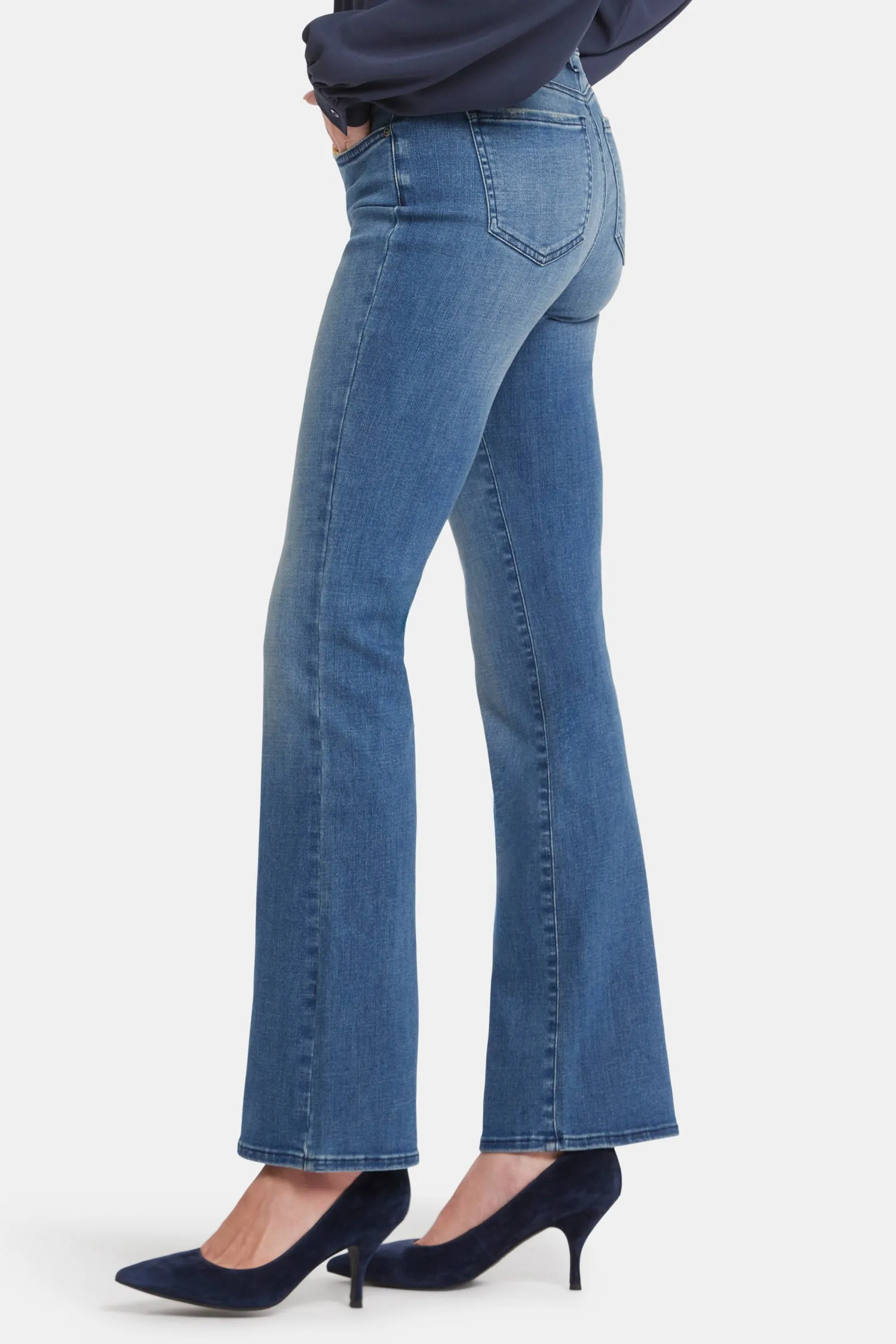 Barbara Bootcut Jeans - Cascade Wave