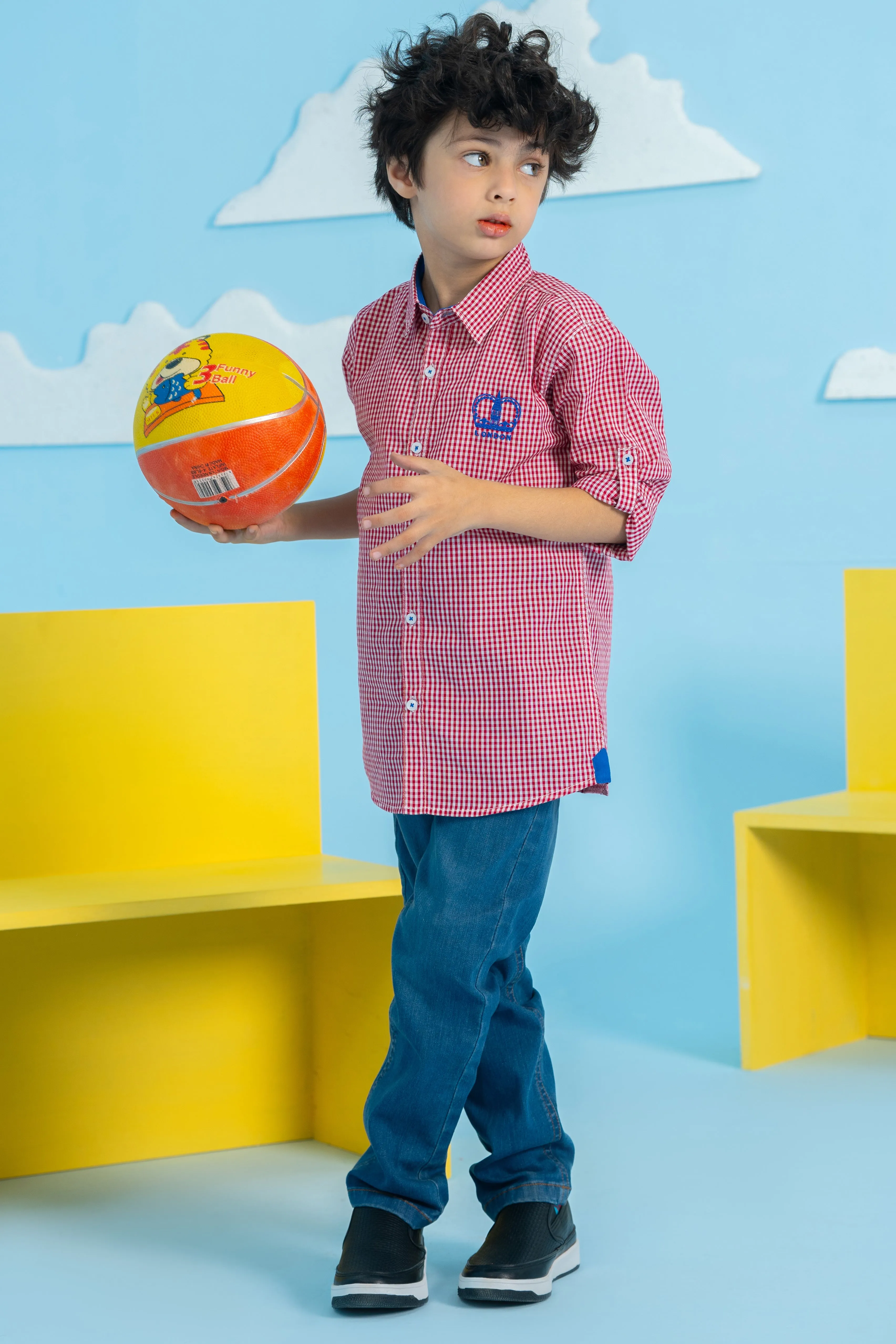 Boys ELIAS Cotton Casual Shirt