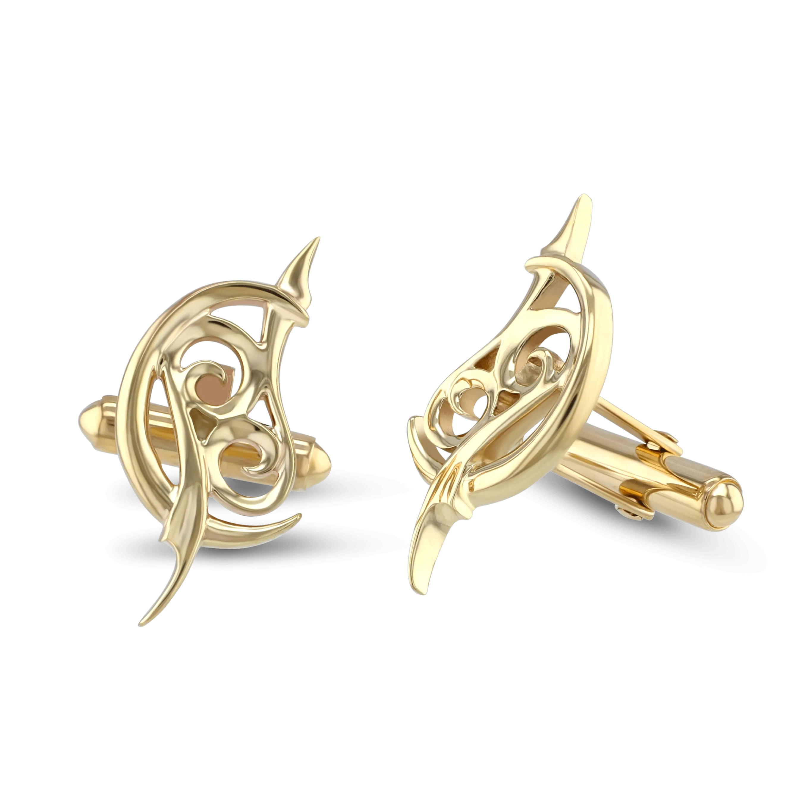 Cancer Moon-sign Cufflinks