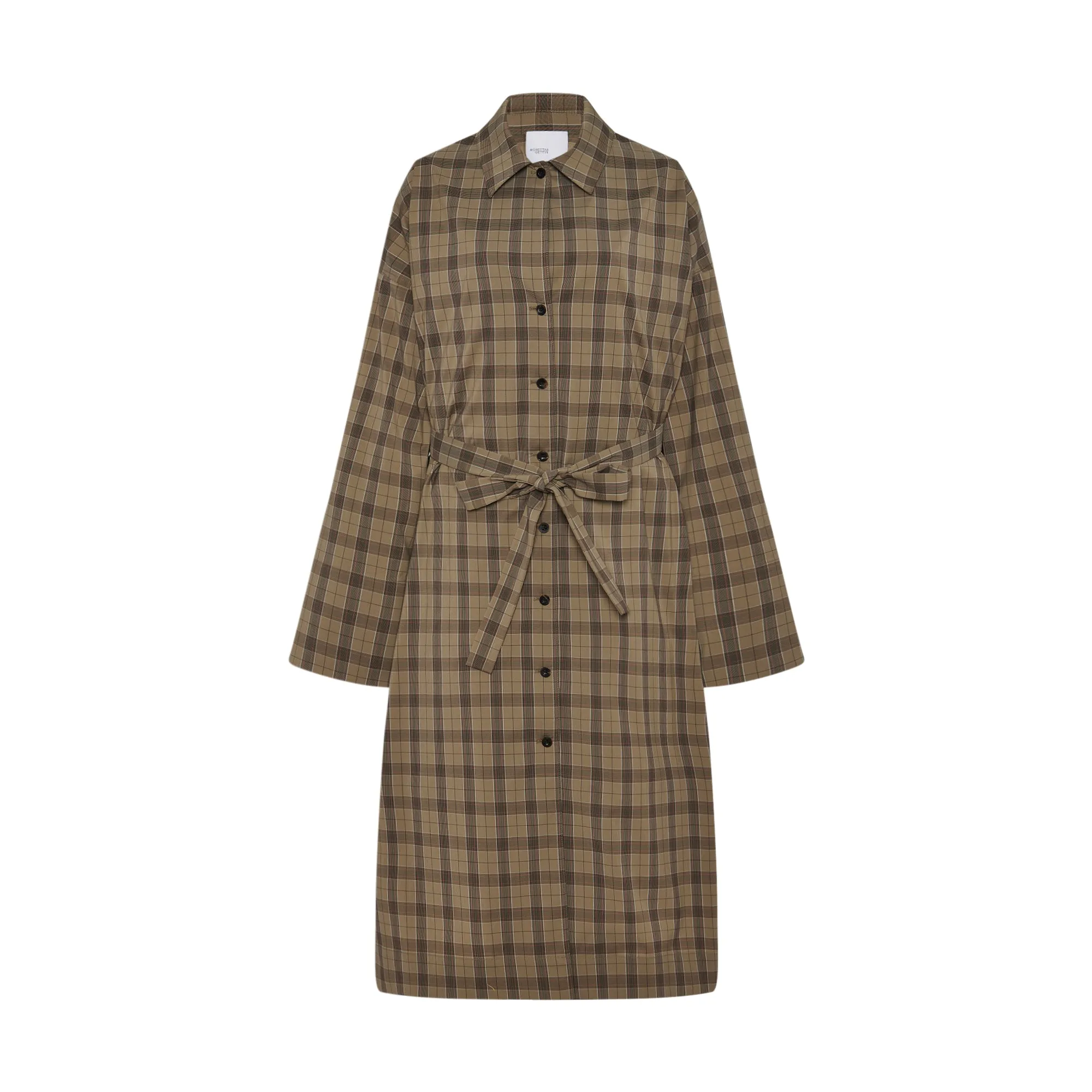 CAR COAT - TECHNICAL PLAID