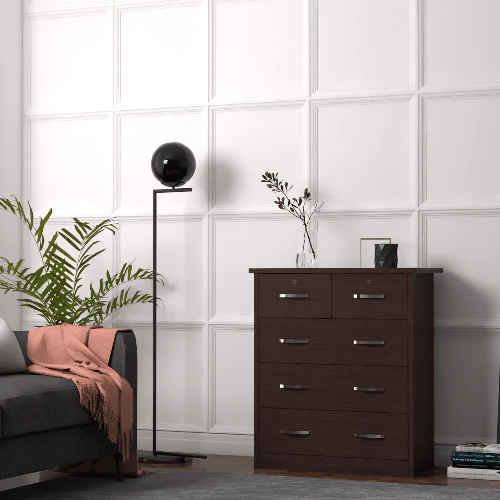 Carilyn Walnut Chest of Drawer