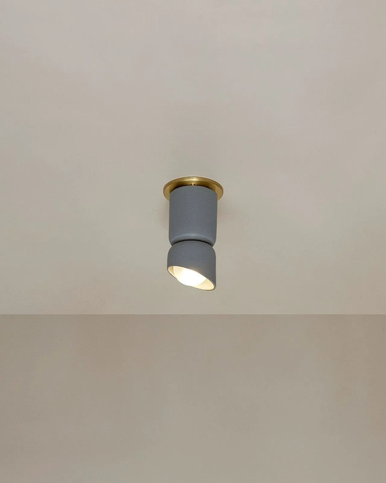 Ceramic Cylindrical Ceiling Light | Terra