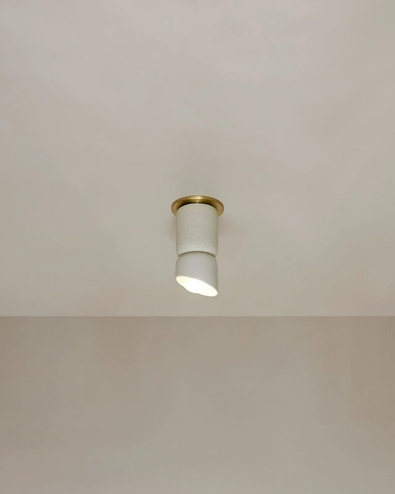 Ceramic Cylindrical Ceiling Light | Terra