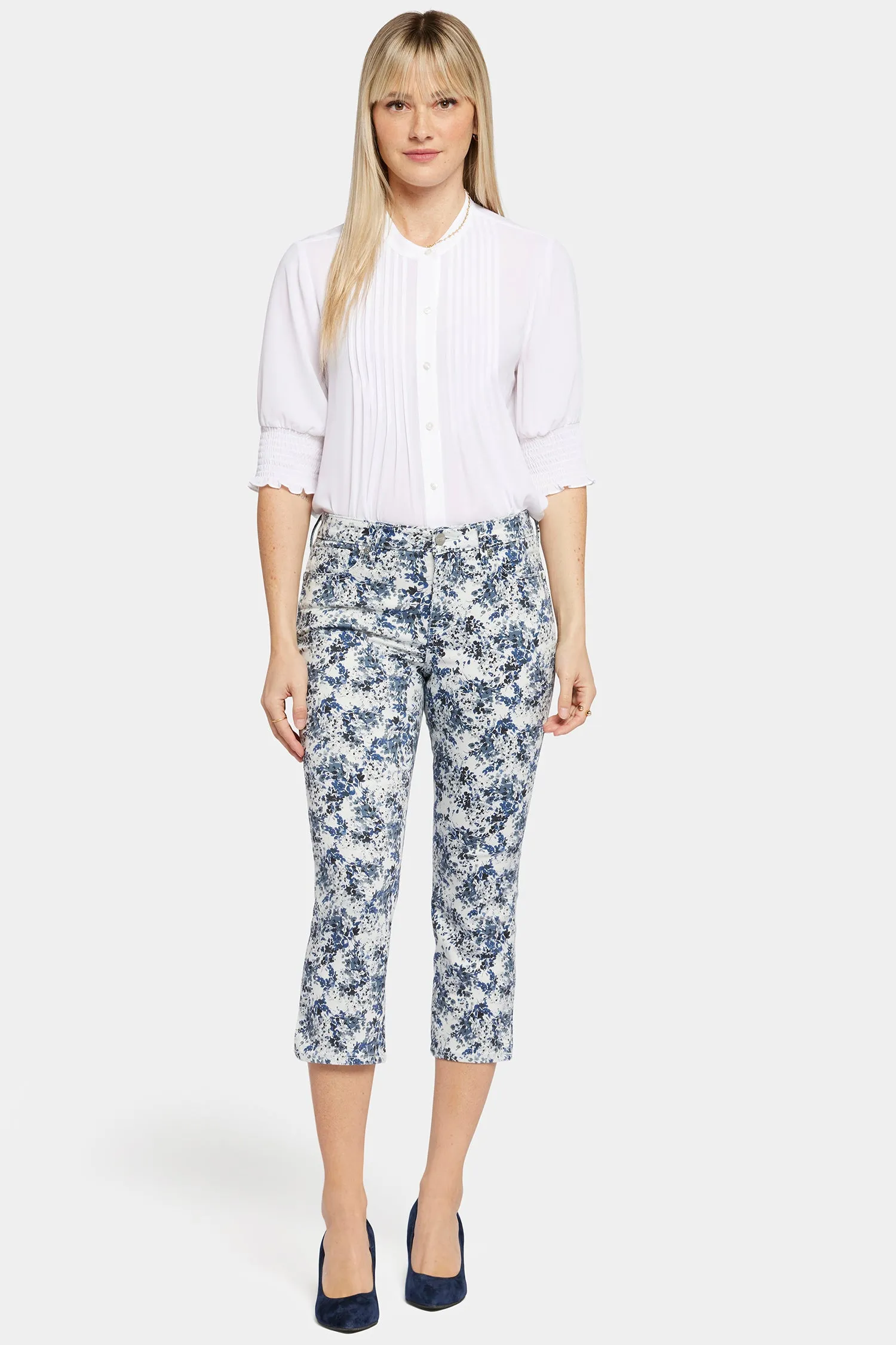 Chloe Capri Jeans - Forest Lagoon