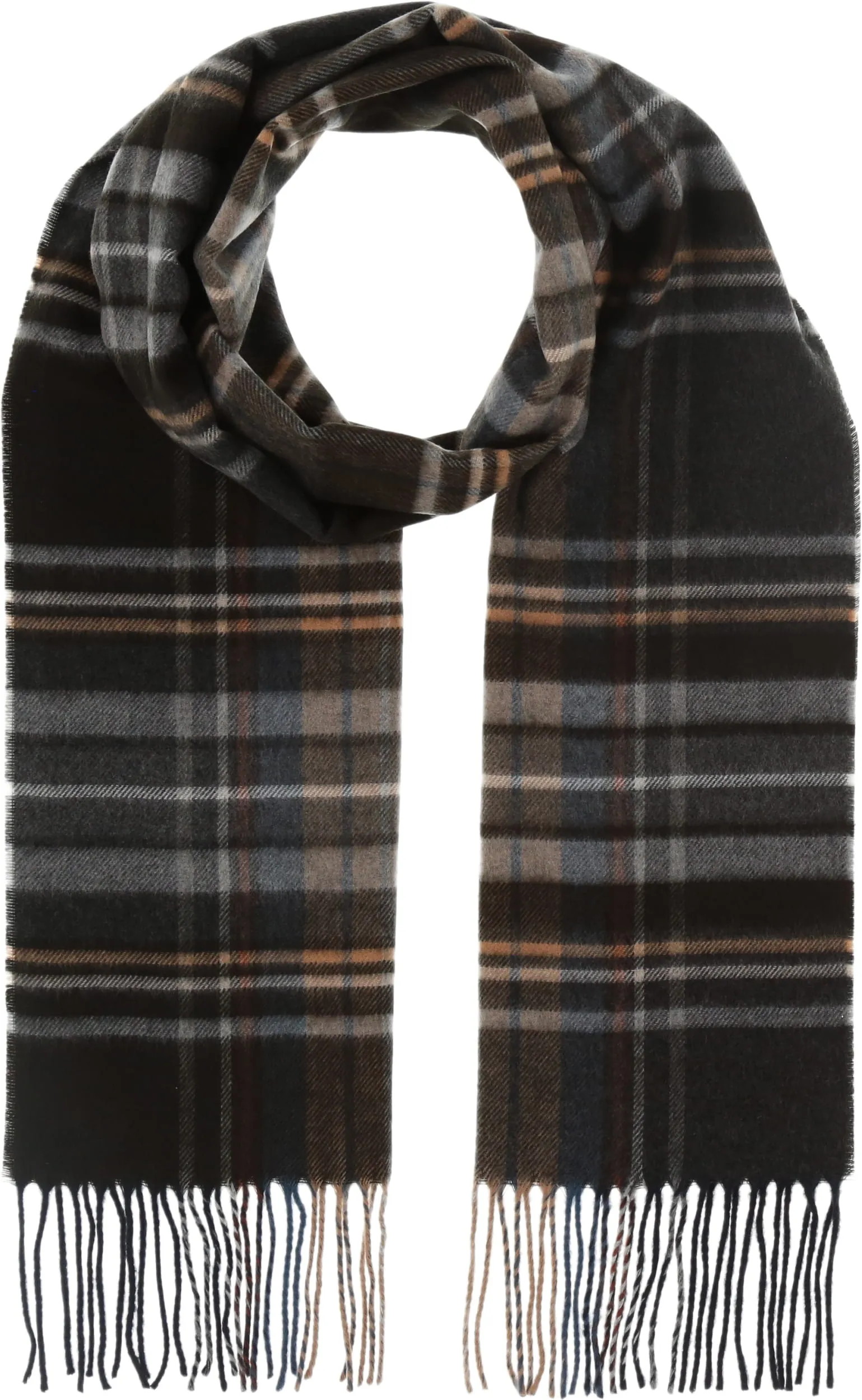 coloured Tartan Cashmink® Scarf
