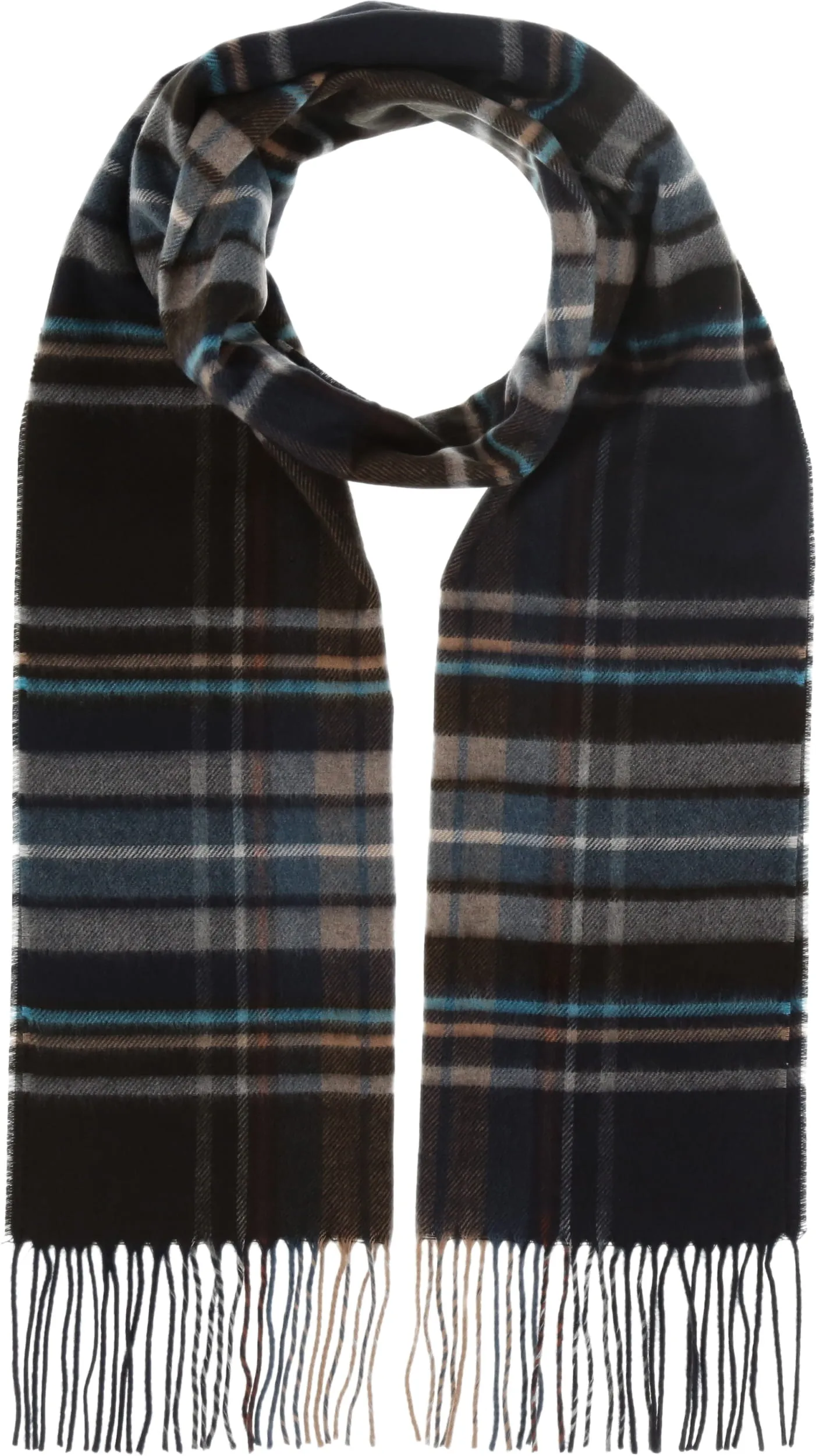 coloured Tartan Cashmink® Scarf