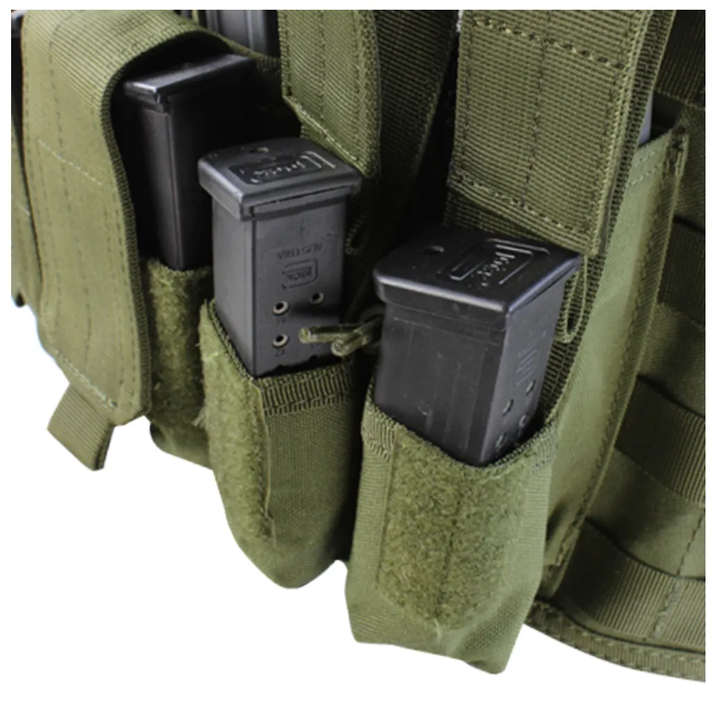 Condor MCR5: Recon Chest Rig (Black / Tan / OD Green / Multicam / Multicam Black)