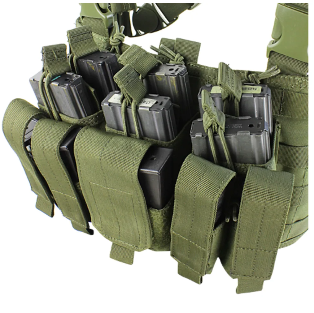 Condor MCR5: Recon Chest Rig (Black / Tan / OD Green / Multicam / Multicam Black)