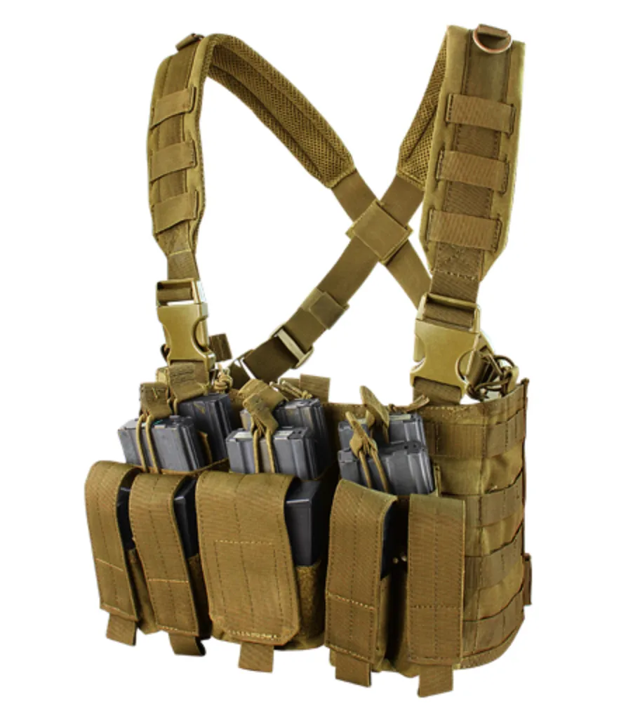 Condor MCR5: Recon Chest Rig (Black / Tan / OD Green / Multicam / Multicam Black)