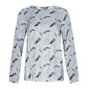 Dotty Feather Twill Top