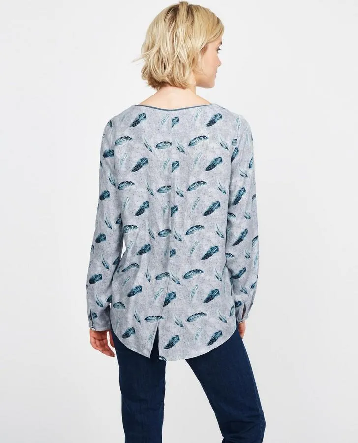 Dotty Feather Twill Top