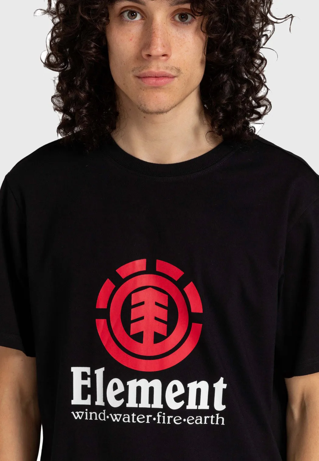 Element - Vertical Flint Black - T-Shirt