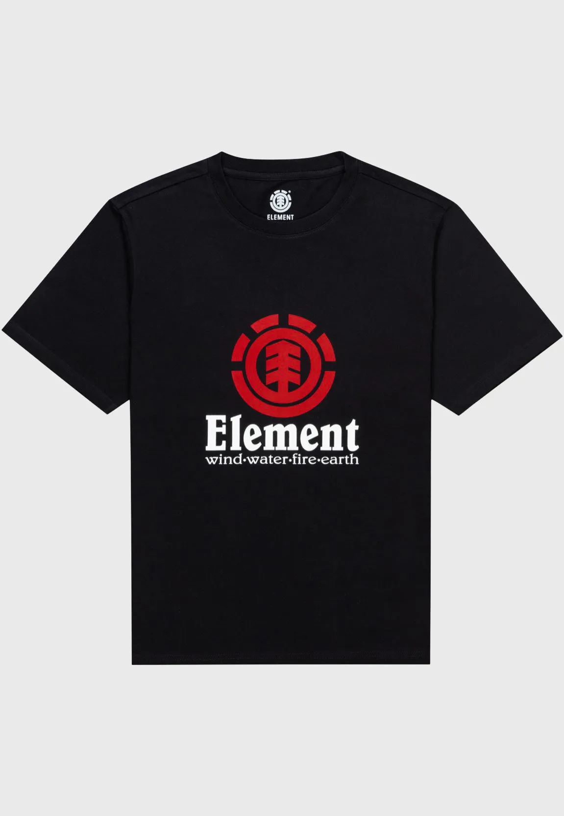 Element - Vertical Flint Black - T-Shirt