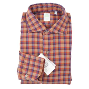 Finamore Soft Twill Cotton Dress Shirt
