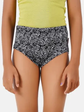 Girl's Printed soft combed jersey Snug Fit Panties (4 PCs Pack)