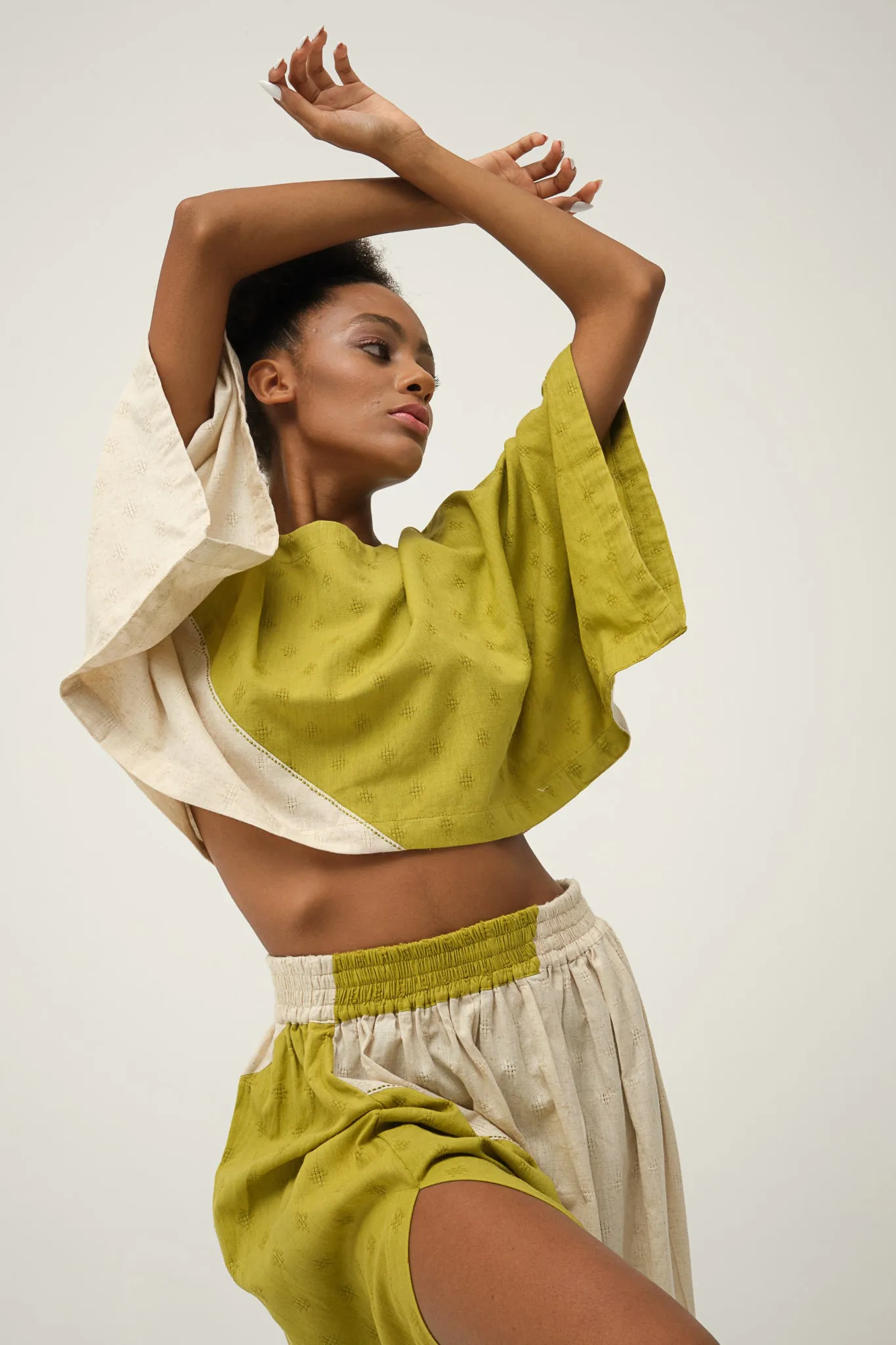 Green Handwoven Organic SIMPSON SET
