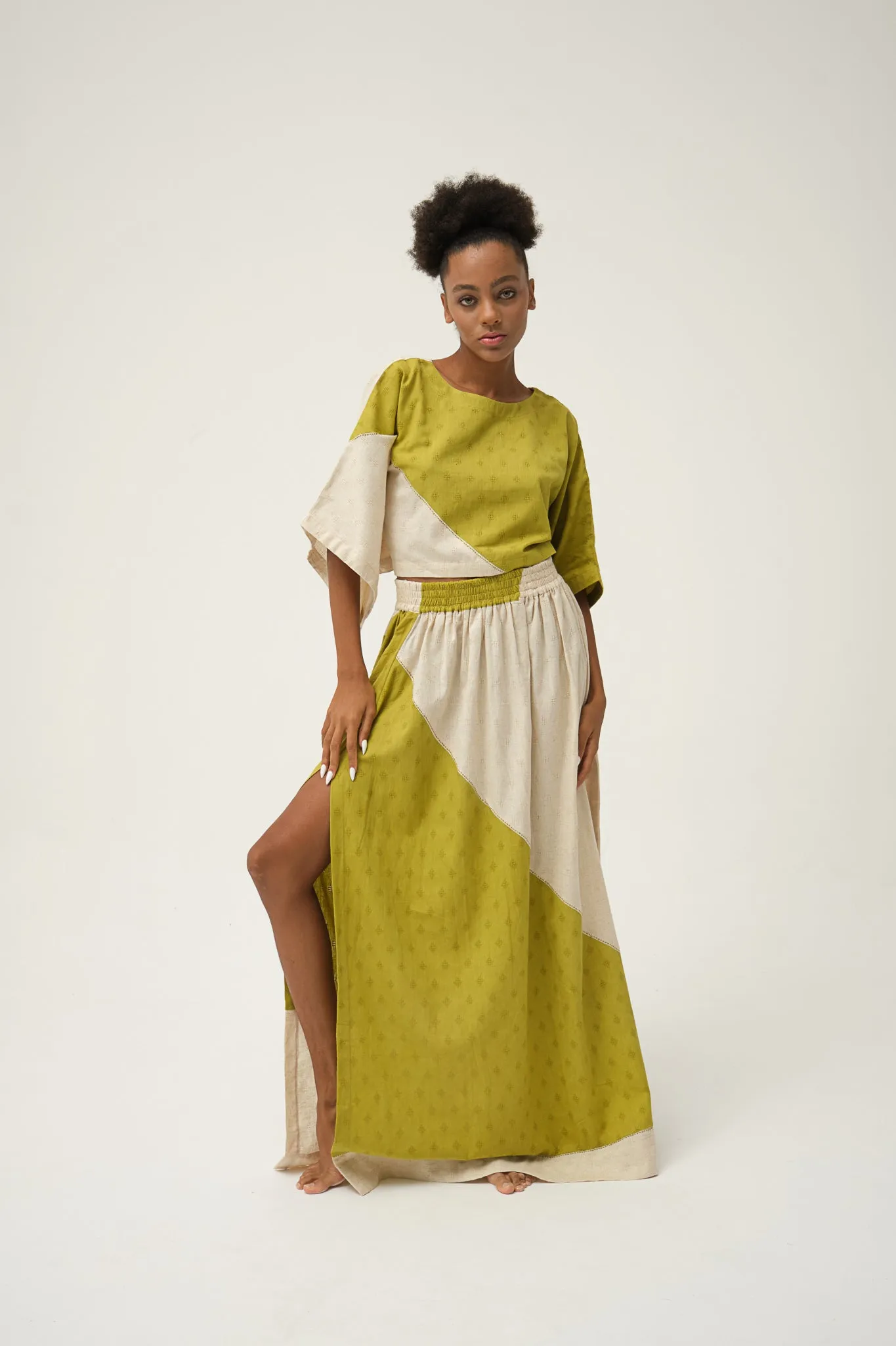 Green Handwoven Organic SIMPSON SET
