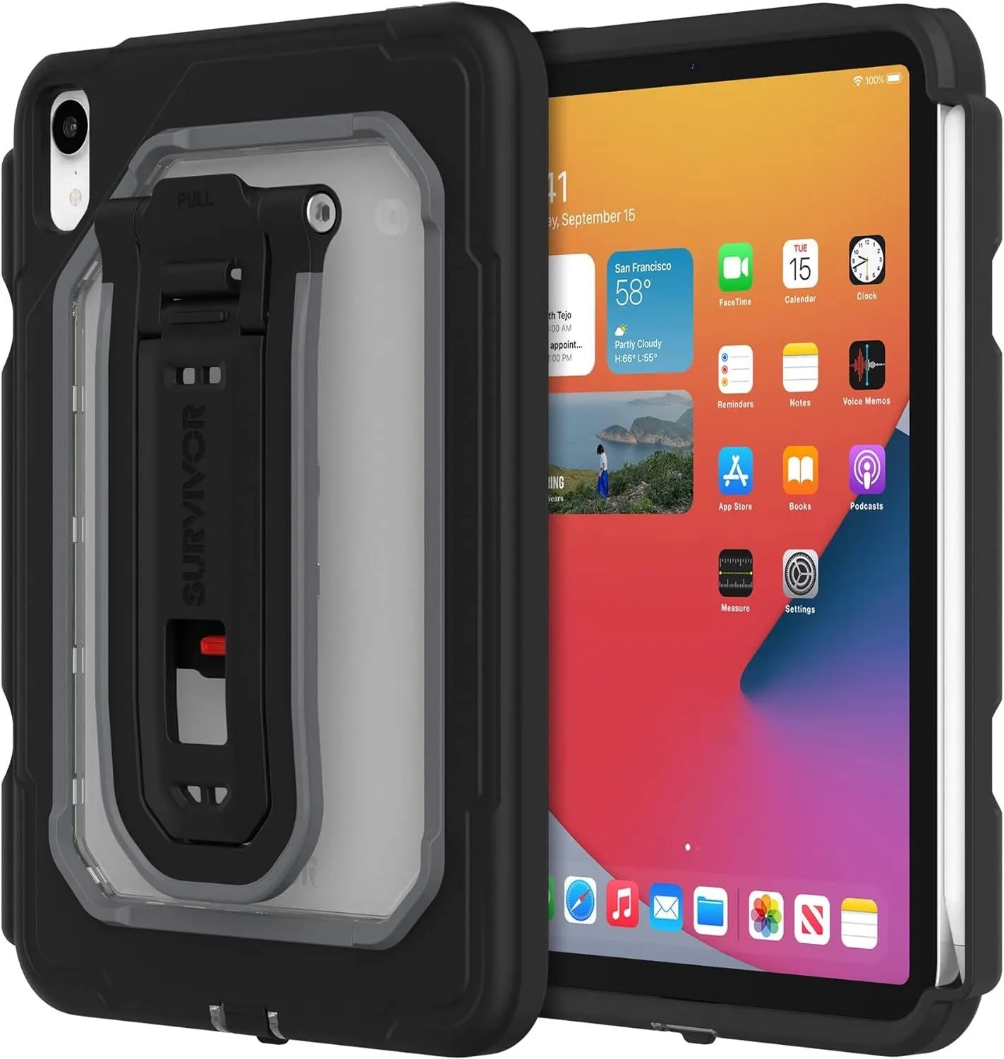 Griffin Survivor Endurance for iPad Mini 6th Gen Black - GIPD-031-BLK