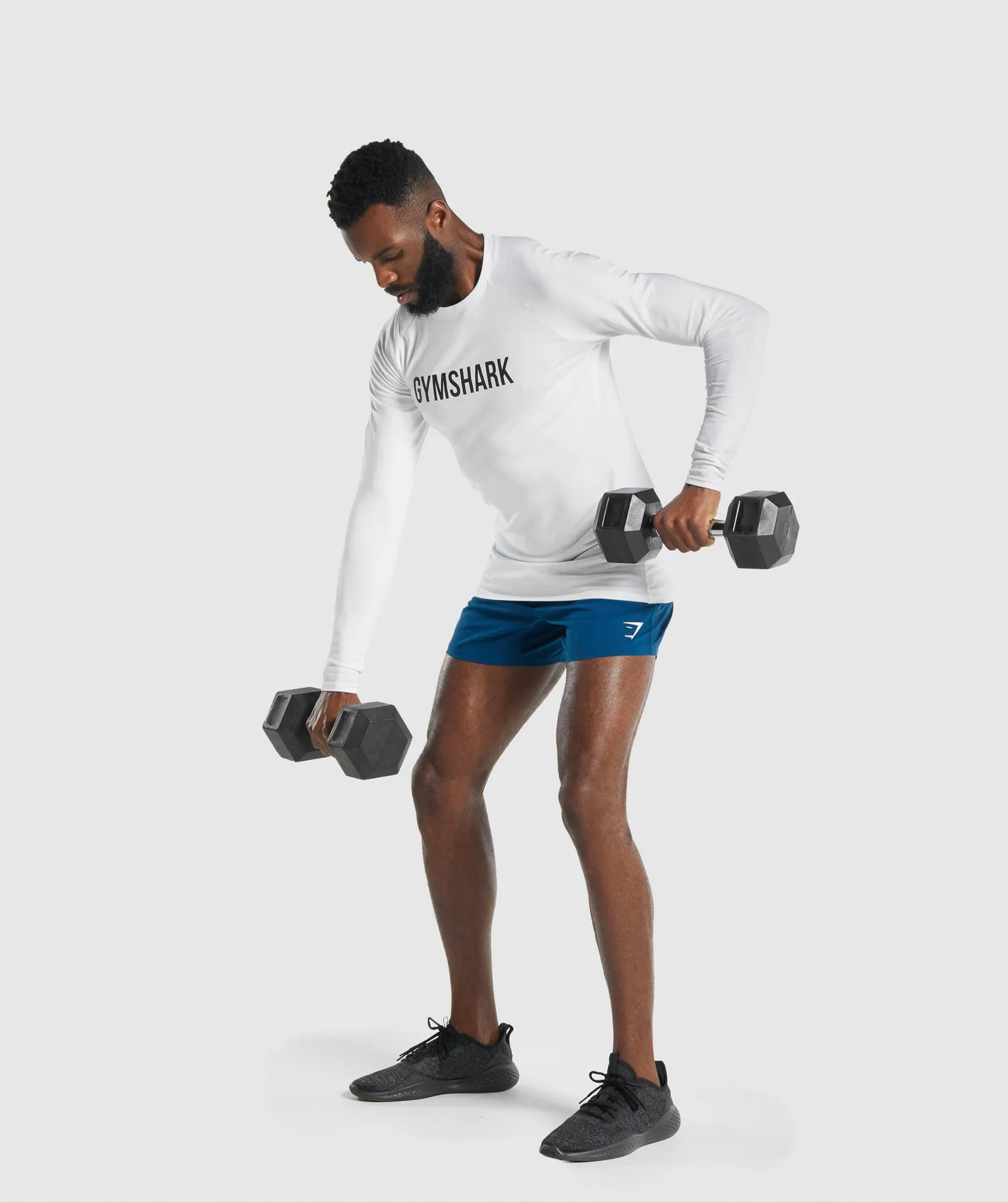 Gymshark Apollo Long Sleeve T-Shirt - White