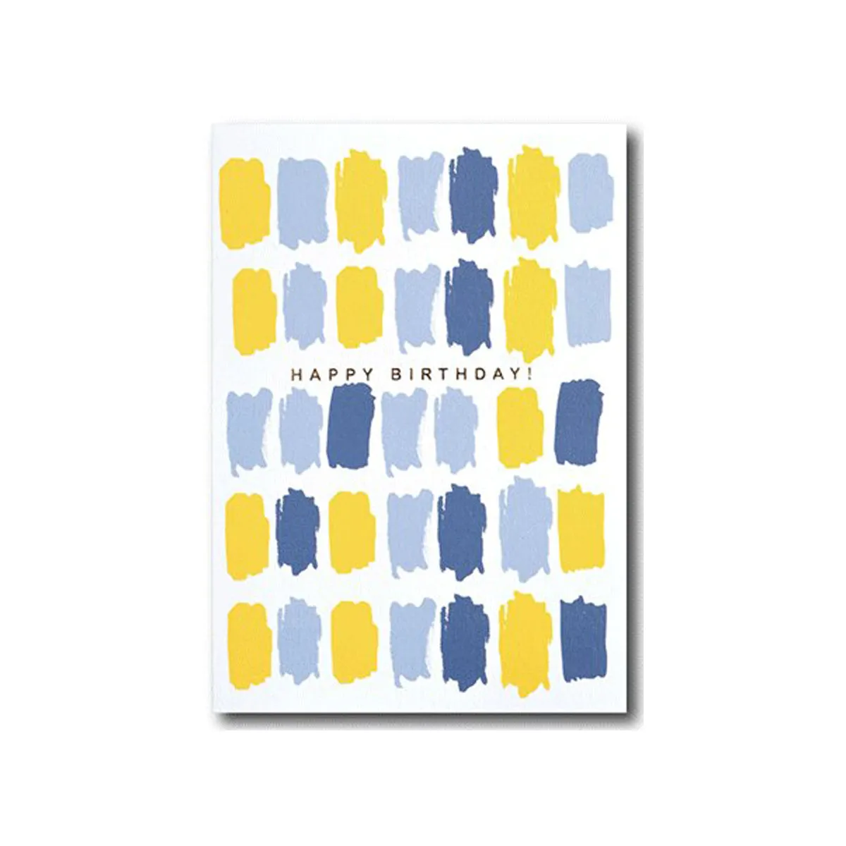 Happy Birthday Greeting Card with Gold Foiling