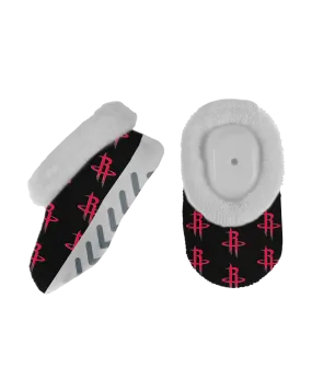 Infant Houston Rockets For Bare Feet Forever Fan Booties