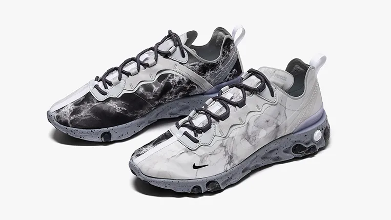 Kendrick Lamar x Nike React Element 55 'Pure Platinum' (Size UK8.5/US9.5)