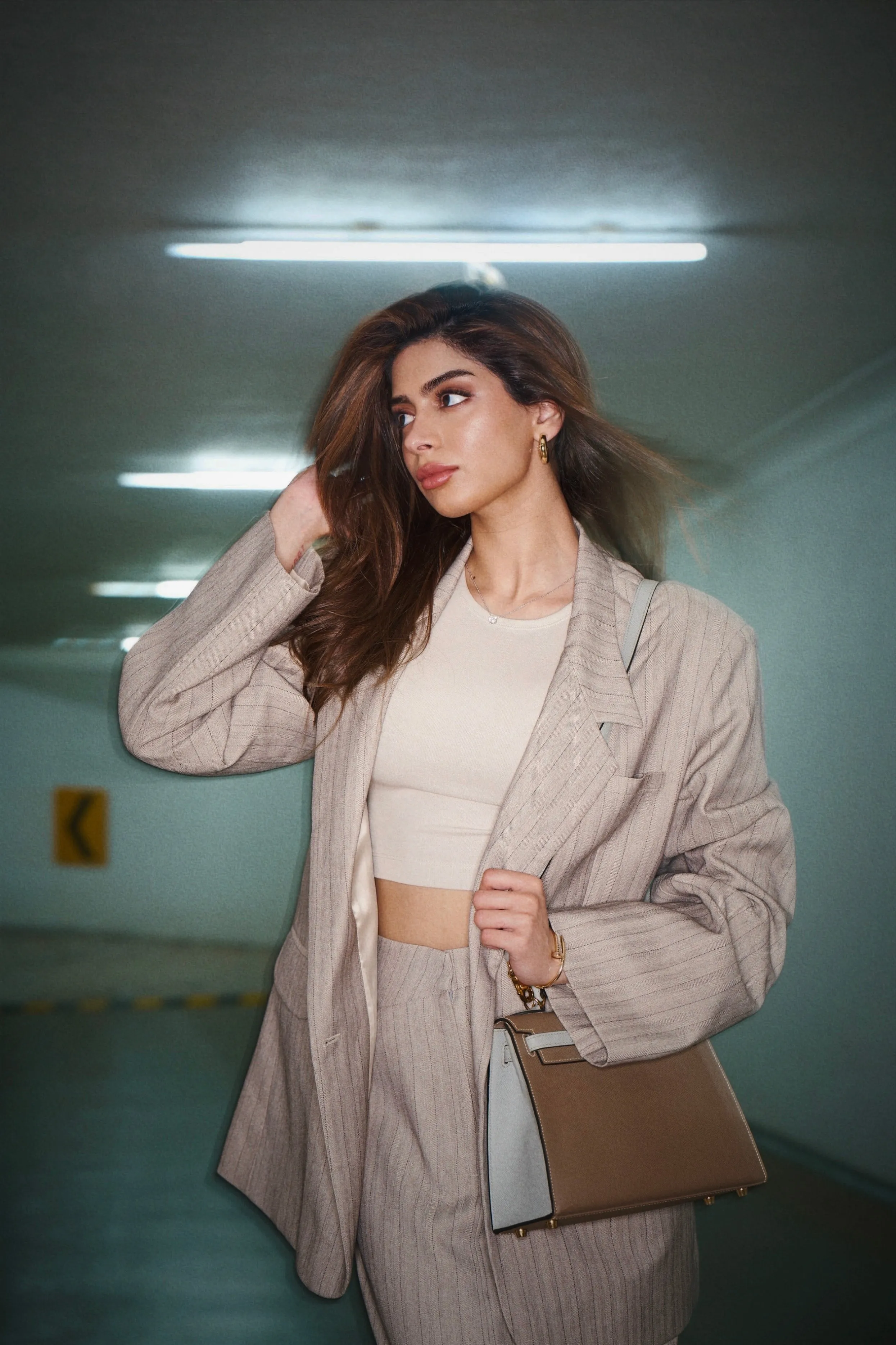 Khushi Kapoor in Alex Blazer 2.0 with Corp Skirt