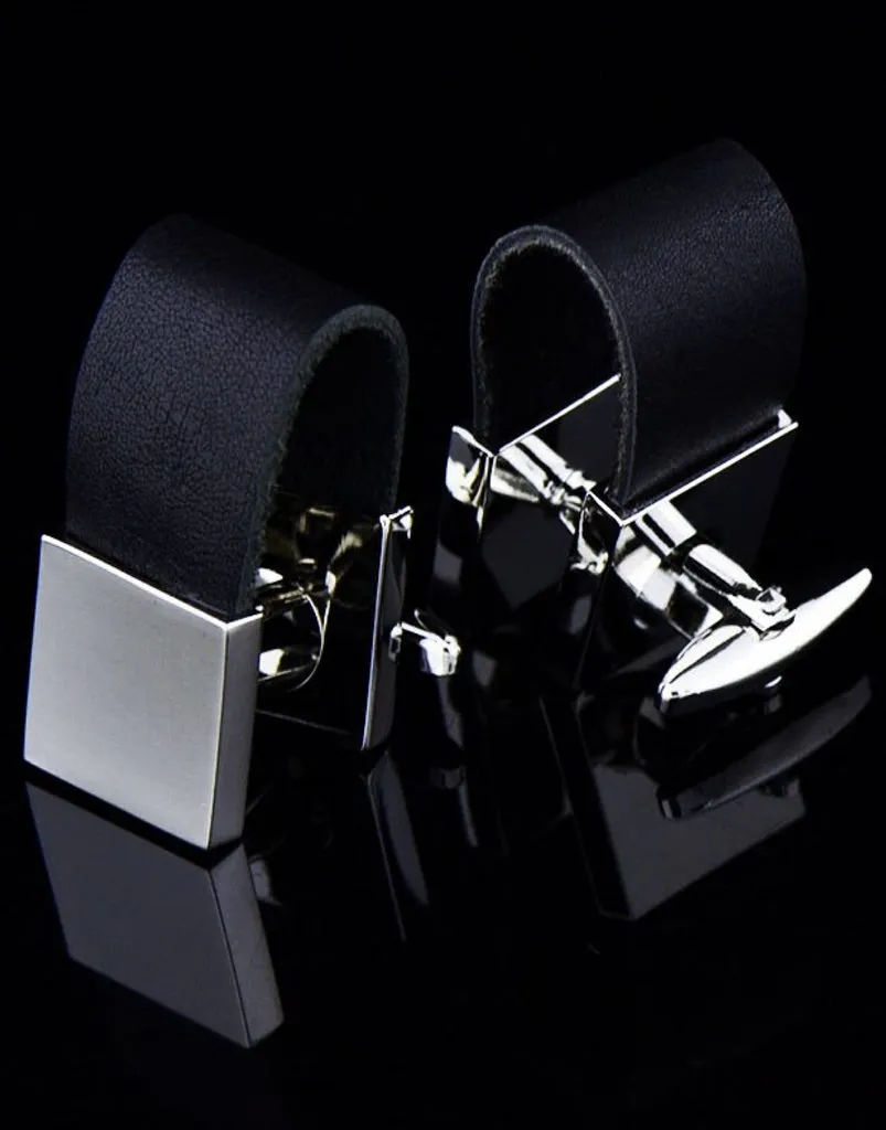 Leather Cufflinks