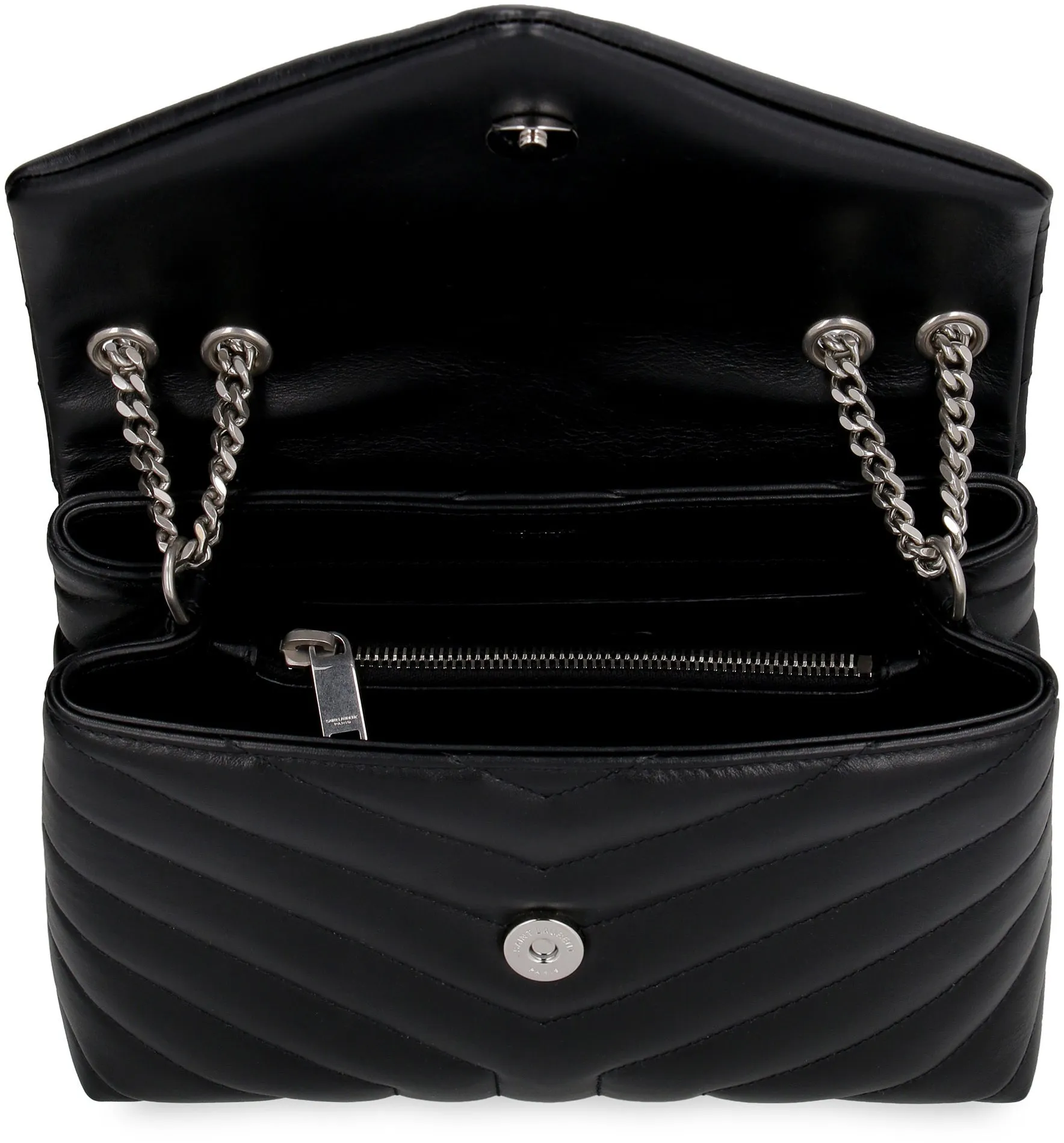 LOULOU LEATHER SHOULDER BAG