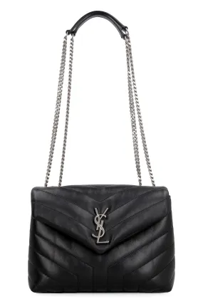 LOULOU LEATHER SHOULDER BAG