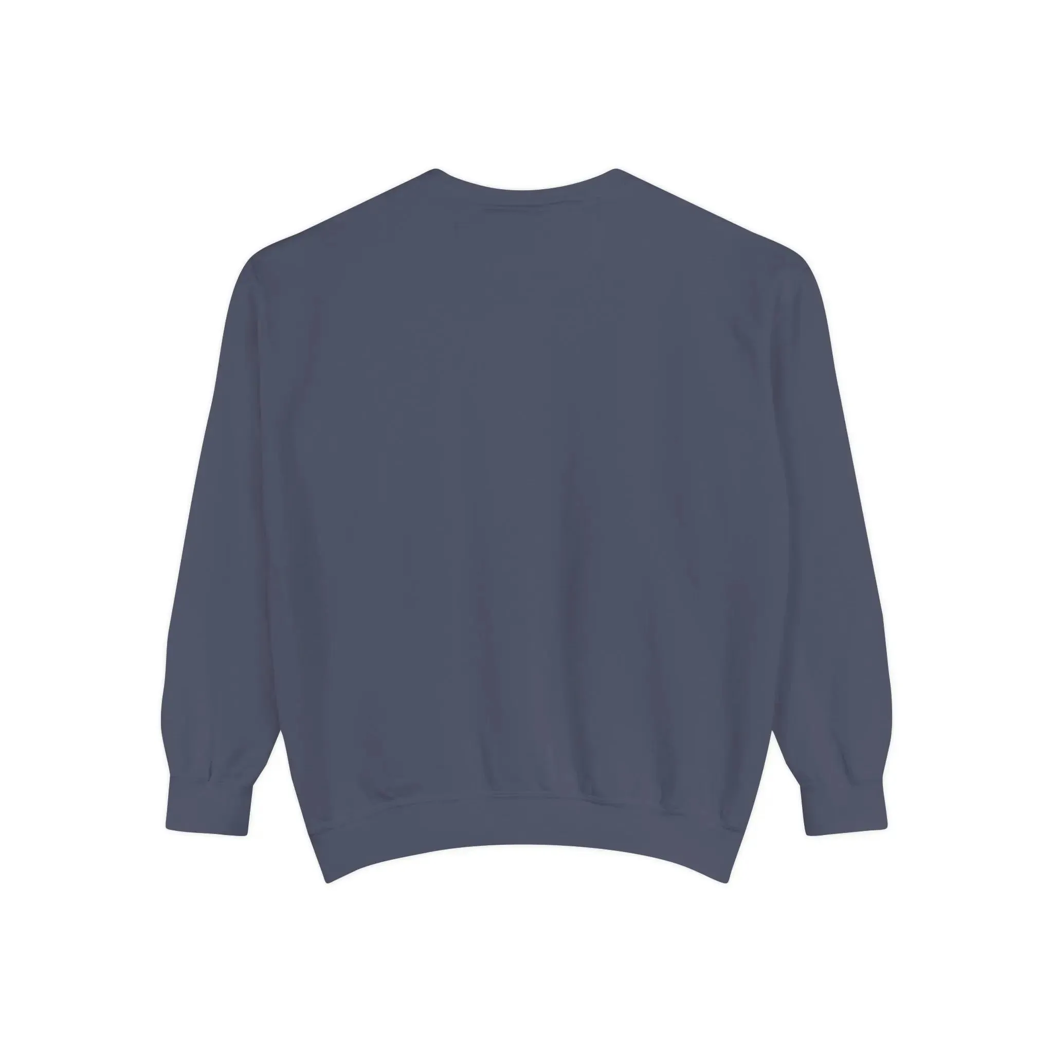 mens and women Garment-Dyed Sweatshirt - Fun Tropical Vibes with Peace Sign Design