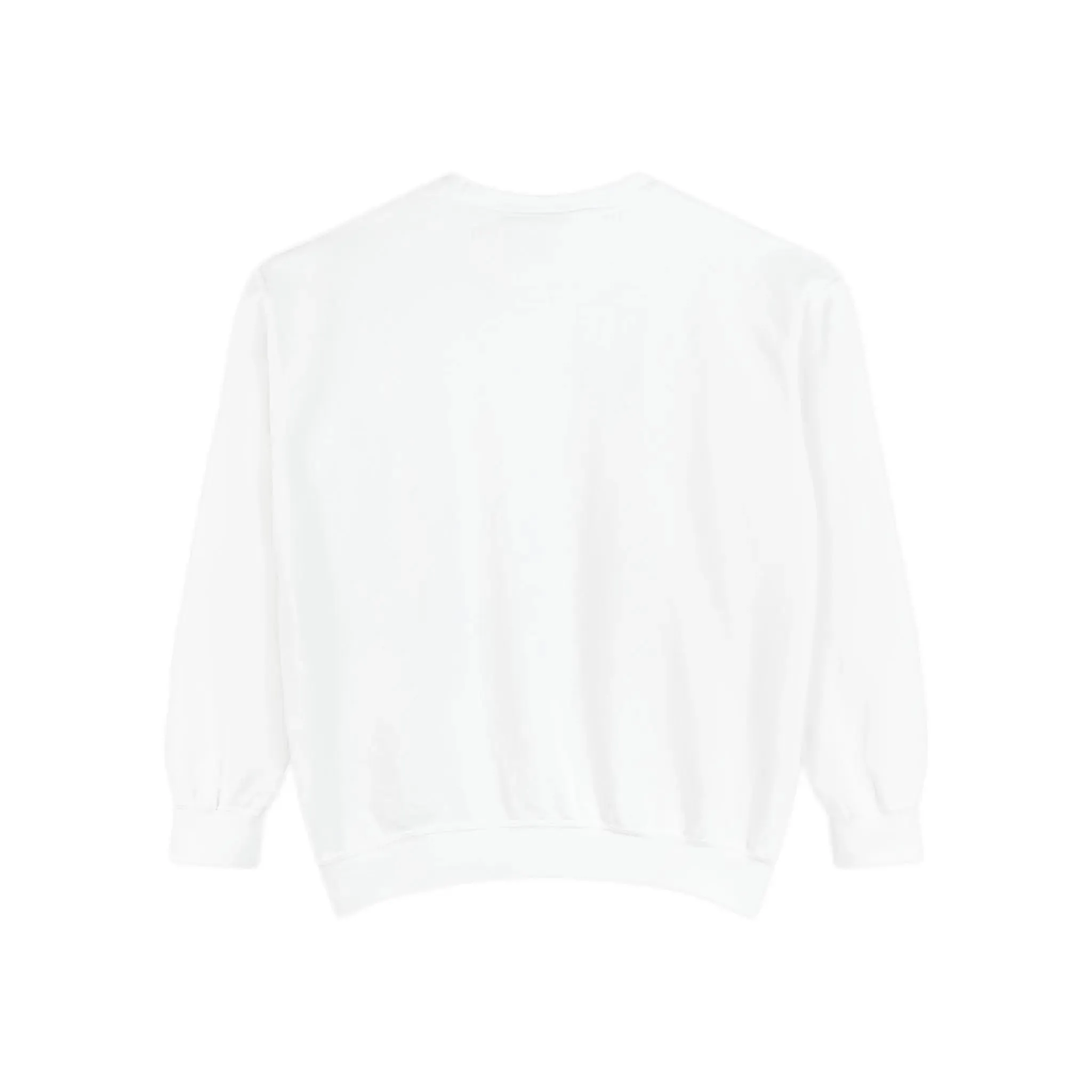 mens and women Garment-Dyed Sweatshirt - Fun Tropical Vibes with Peace Sign Design