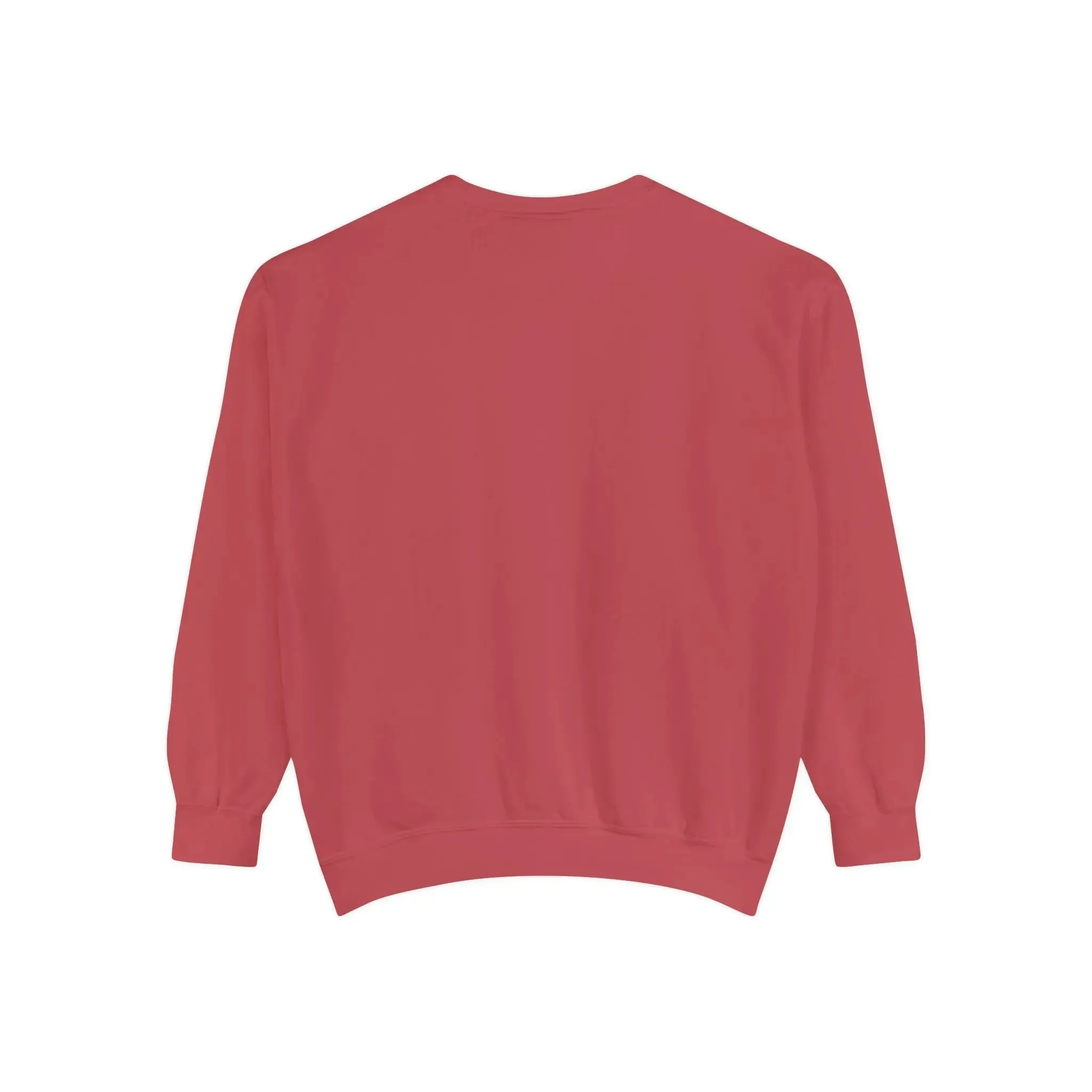 mens and women Garment-Dyed Sweatshirt - Fun Tropical Vibes with Peace Sign Design