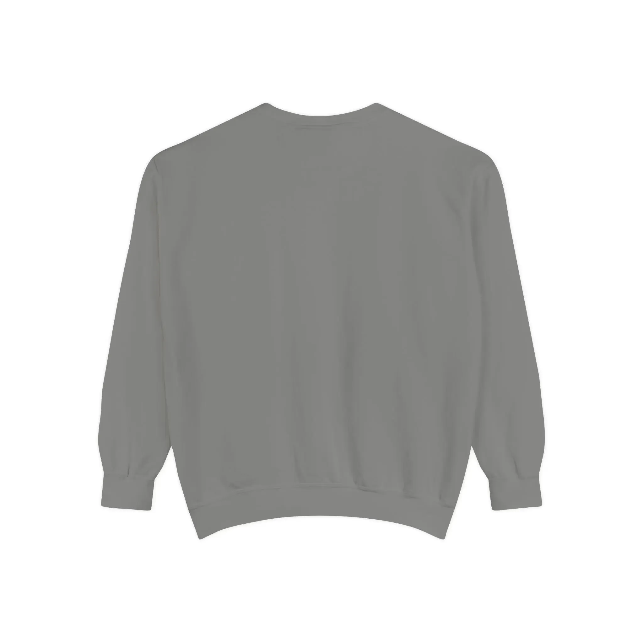 mens and women Garment-Dyed Sweatshirt - Fun Tropical Vibes with Peace Sign Design