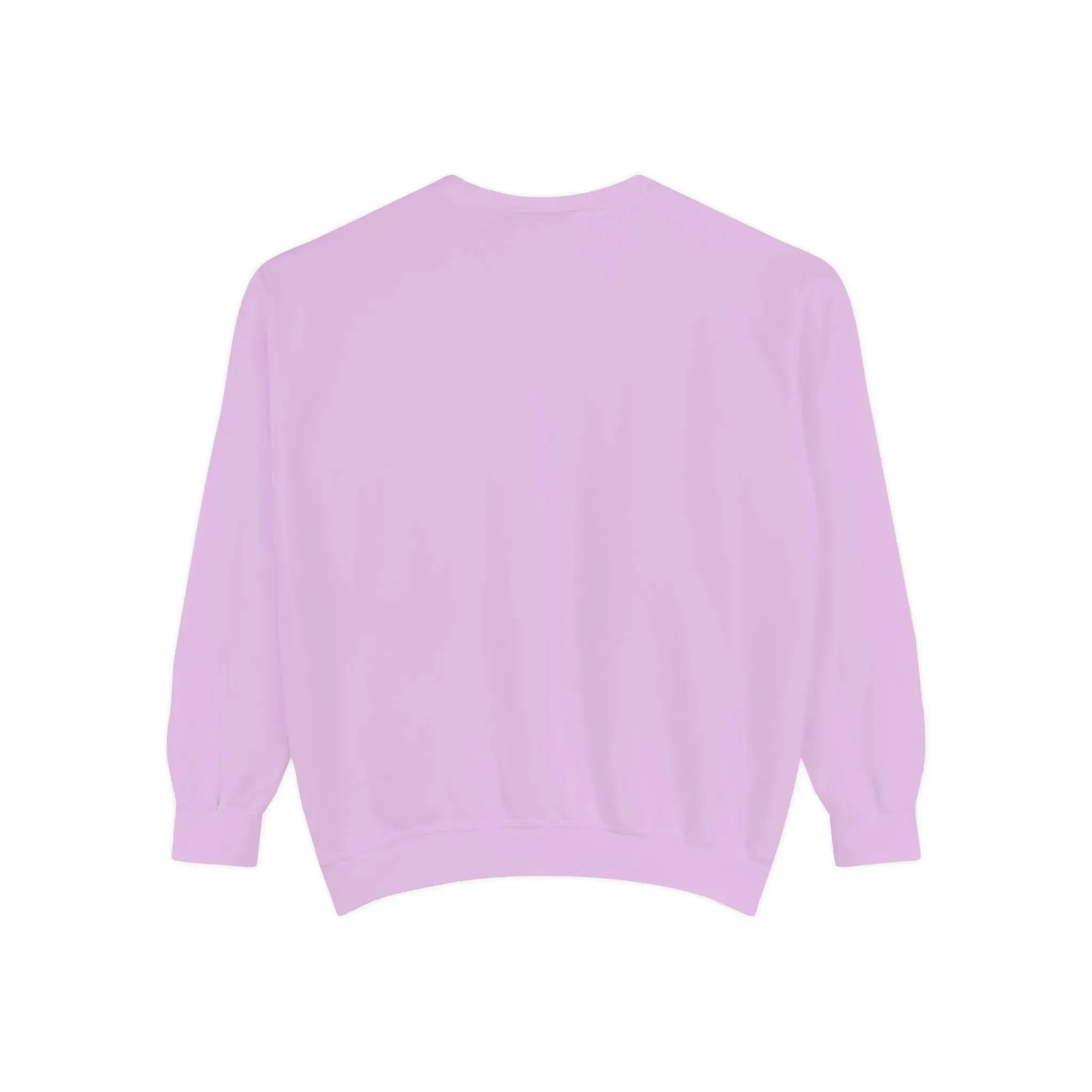 mens and women Garment-Dyed Sweatshirt - Fun Tropical Vibes with Peace Sign Design