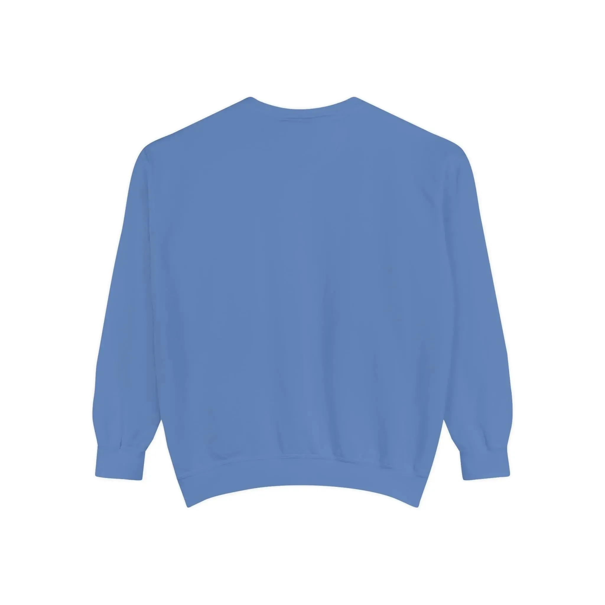 mens and women Garment-Dyed Sweatshirt - Fun Tropical Vibes with Peace Sign Design