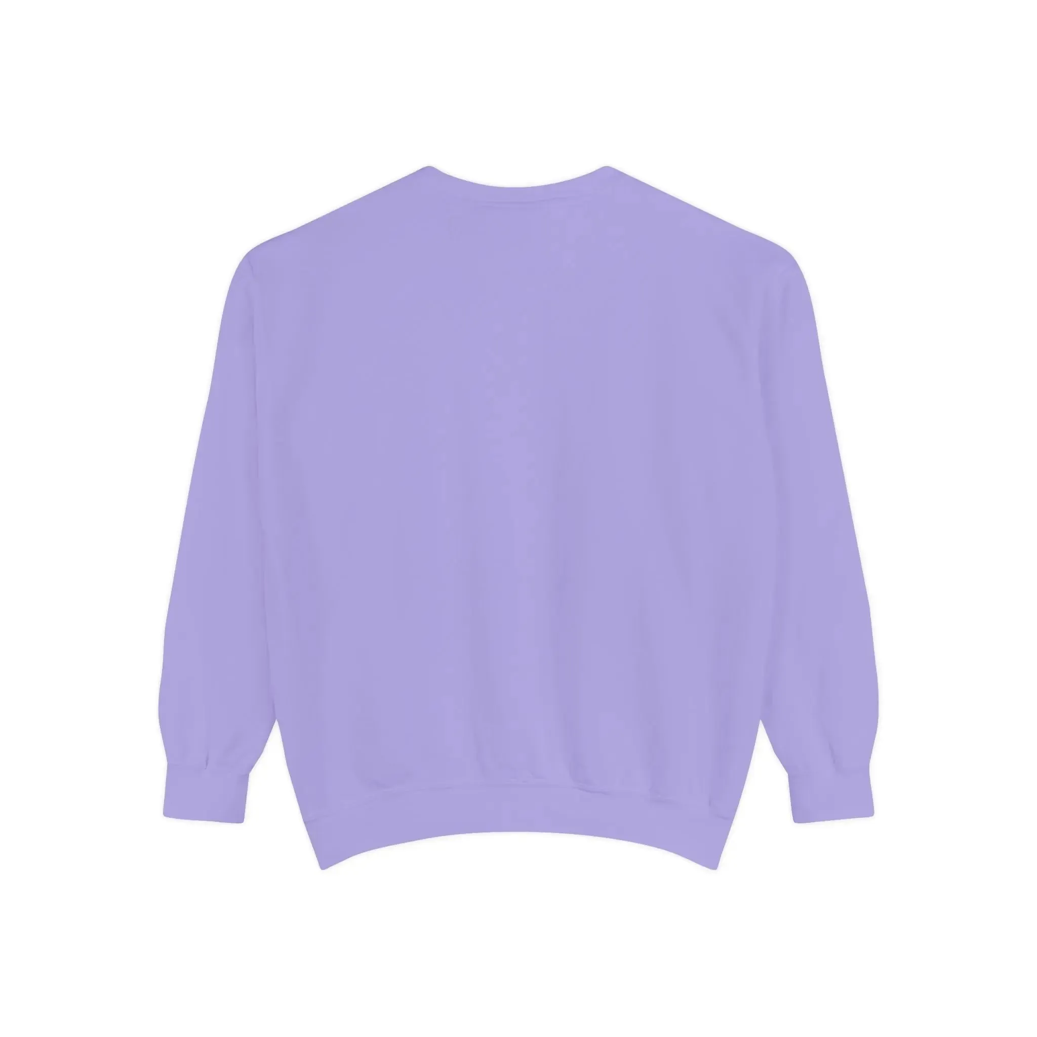 mens and women Garment-Dyed Sweatshirt - Fun Tropical Vibes with Peace Sign Design