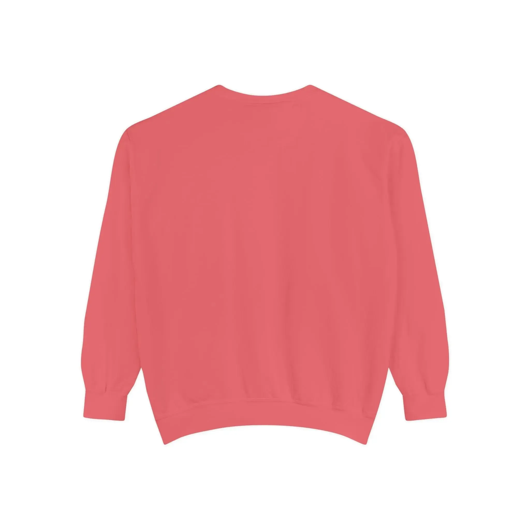 mens and women Garment-Dyed Sweatshirt - Fun Tropical Vibes with Peace Sign Design
