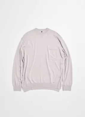 Mercerised Merinol Wool Long Sleeves Pocket Tops